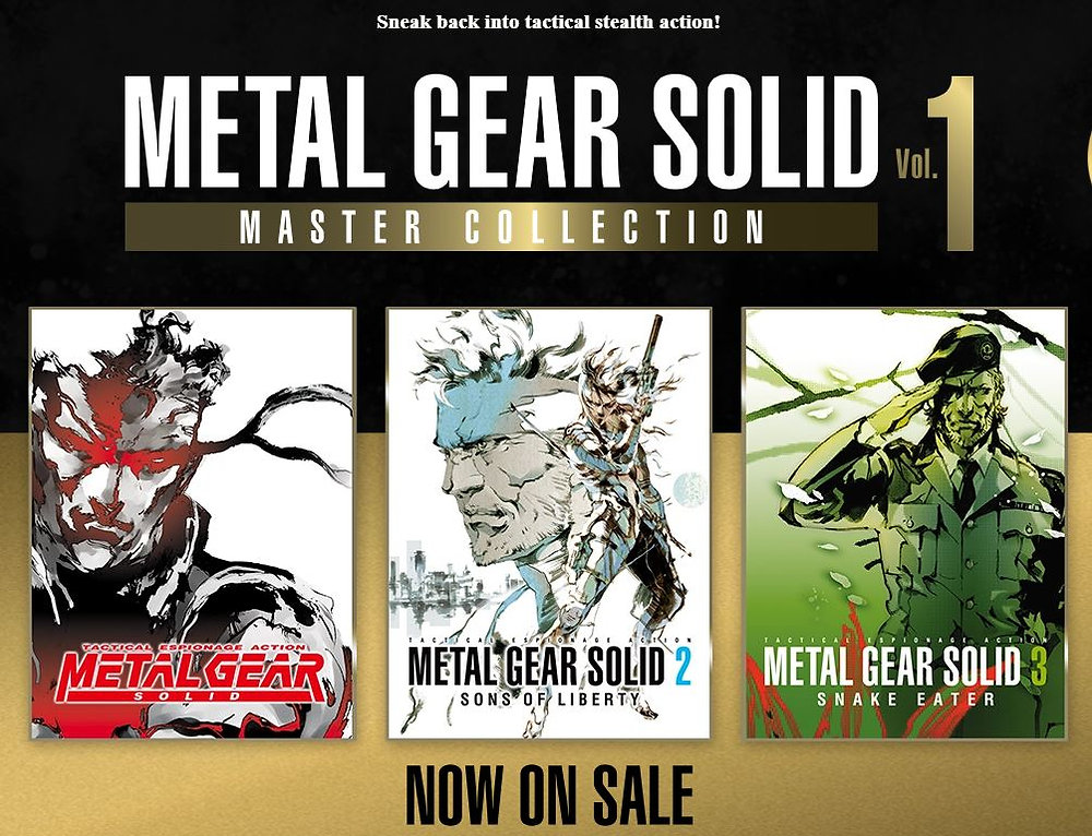 Gaming Nyhed: METAL GEAR SOLID MASTER COLLECTION Vol. 1 Er I Handlen.