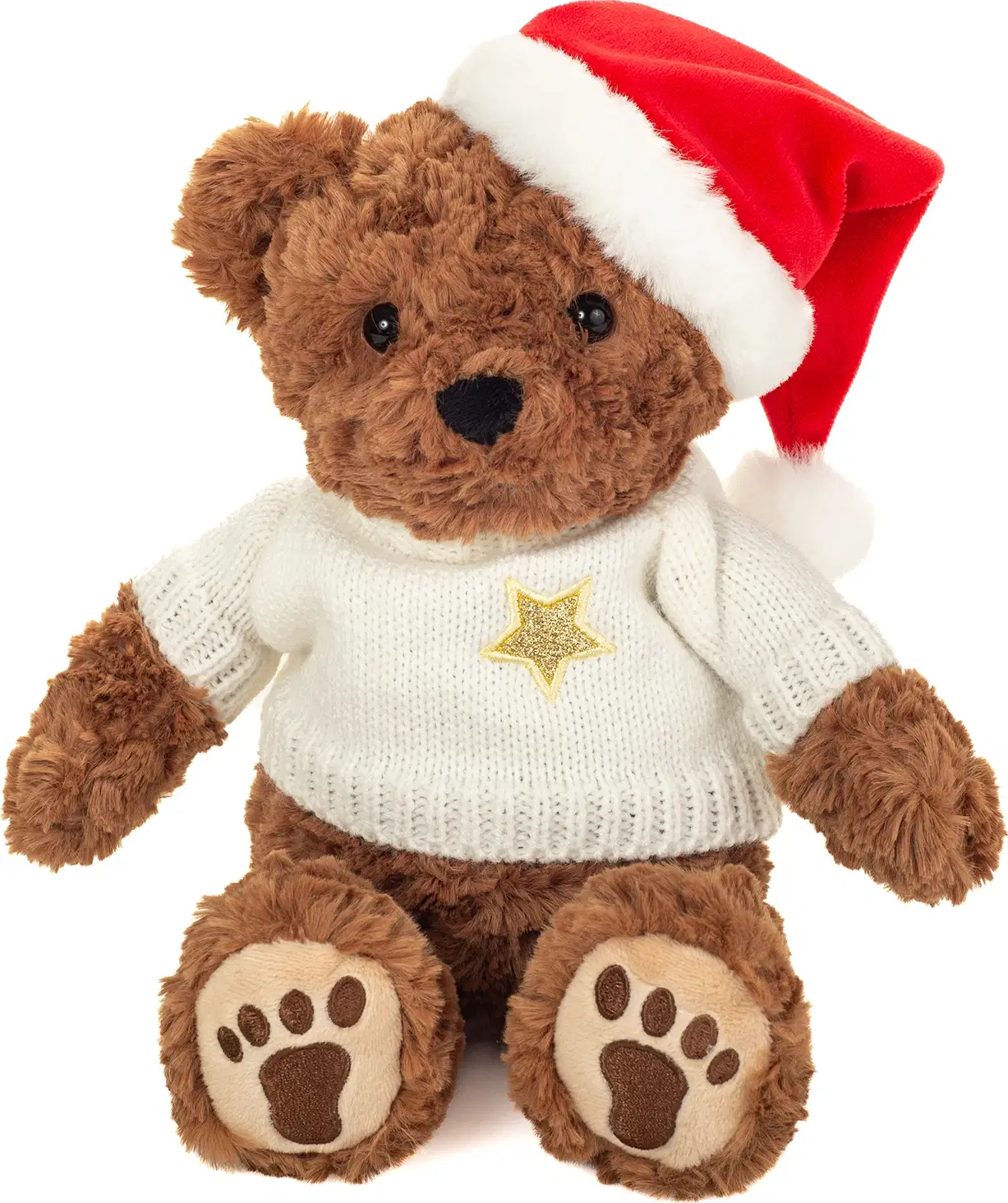 Julebamse Med Sweater 30 CM - Teddy Hermann