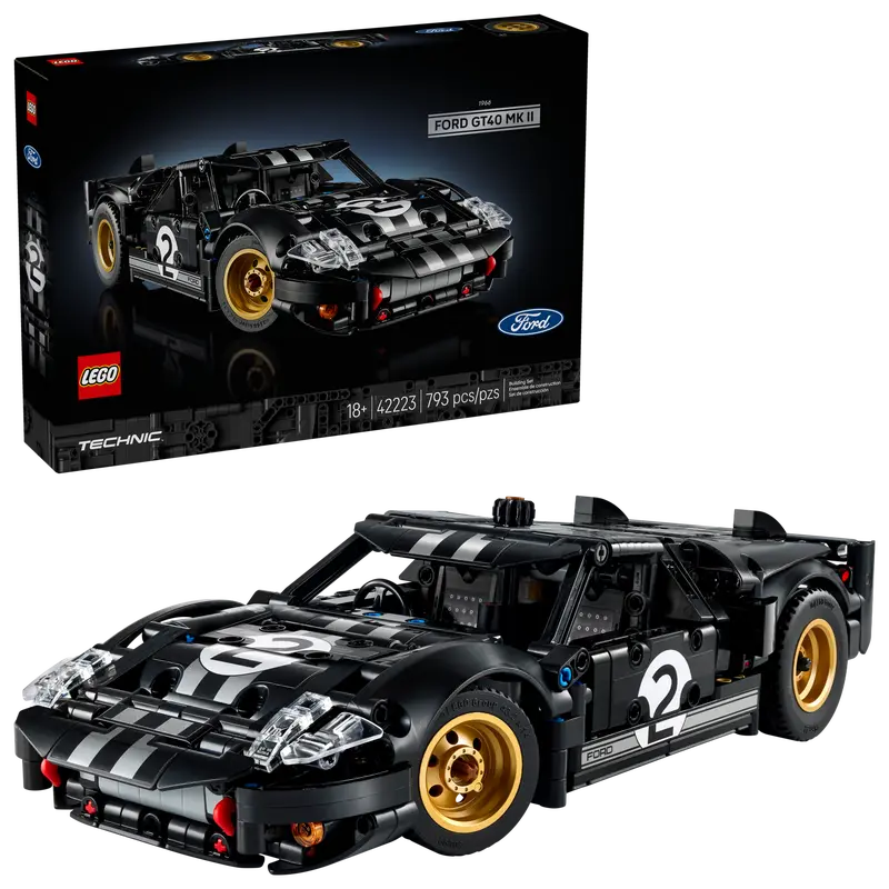 LEGO 42223, Technic - 1966 Ford GT40 MKII-racerbil