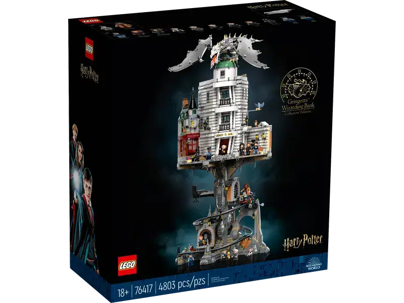 LEGO 76417 - Harry Potter - Troldmandsbanken Gringotts™ – samlerudgave