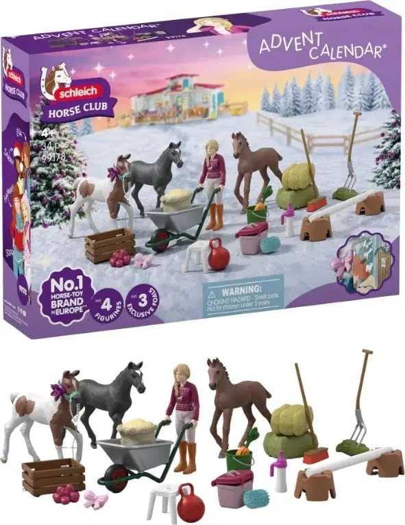Schleich - Julekalender - Horse Club 2025