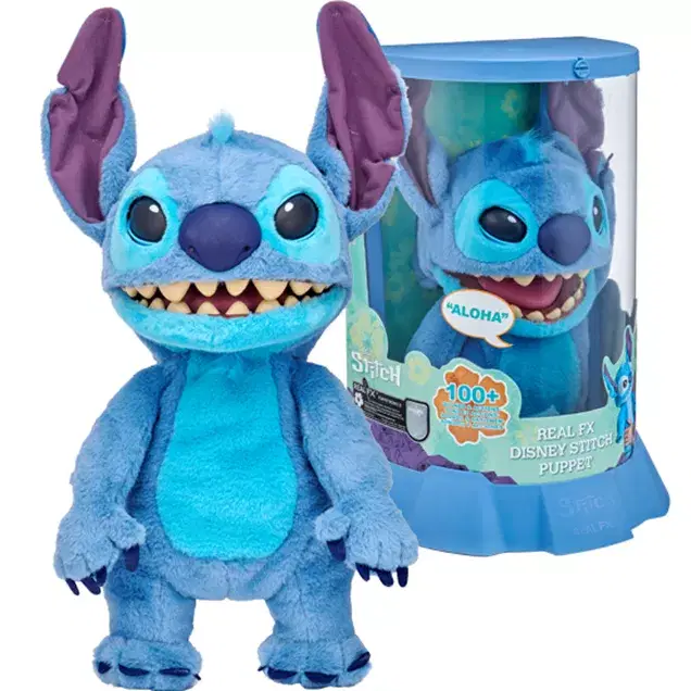 Stitch Real FX Interaktiv Bamse - Disney